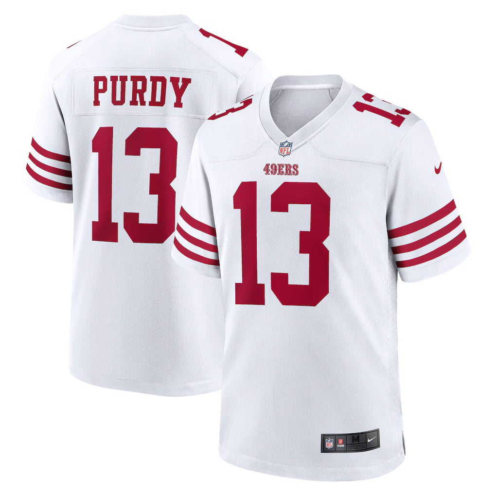San Francisco 49ers Brock Purdy 2025 Rivalries Stitched Game Jersey