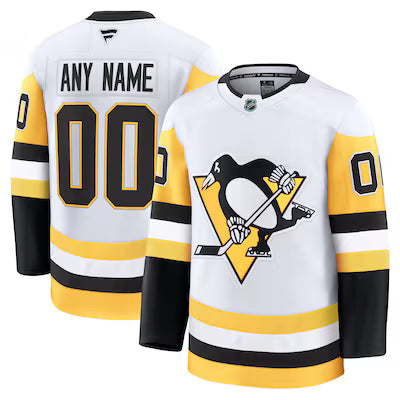 Pittsburgh Penguins Custom Stitched Game Jersey