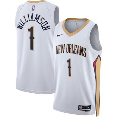 New Orleans Pelicans Zion Williamson Stitched Game Jersey