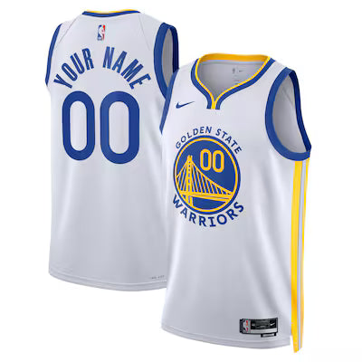 Golden State Warriors Custom Stitched Game Jersey