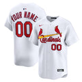 St Louis Cardinals Custom White Stitched Game Jersey