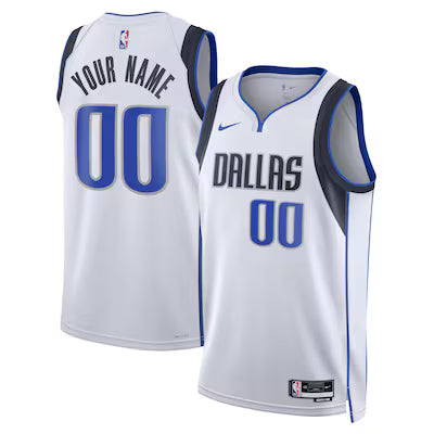 Dallas Mavericks Custom Edition Stitched Game Jersey