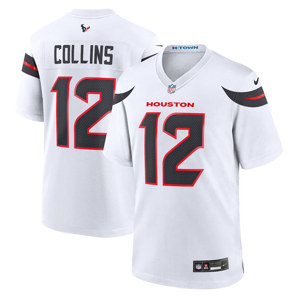 Houston Texans Nico Collins Stitched Game Jersey