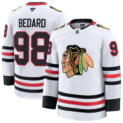 Chicago Blackhawks Connor Bedard Stitched Game Jersey