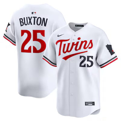 Minnesota Twins Byron Buxton White Stitched Game Jersey