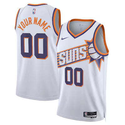Phoenix Suns Custom Stitched Game Jersey