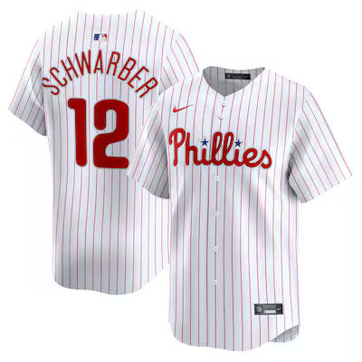 Philadelphia Phillies Kyle Schwarber Stitched Game Jersey