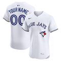 Toronto Blue Jays Custom White Stitched Game Jersey
