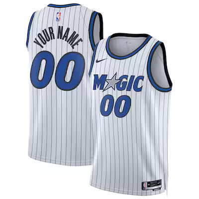 Orlando Magic Custom Stitched Game Jersey