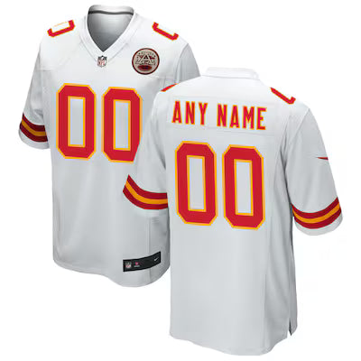 Kansas City Chiefs Custom Stitched Game Jersey