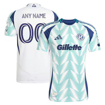 New England Revolution Custom Black 2025 Club Kit Jersey