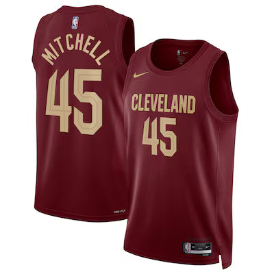 Cleveland Cavaliers Donovan Mitchell 25/26 City Edition Stitched Game Jersey