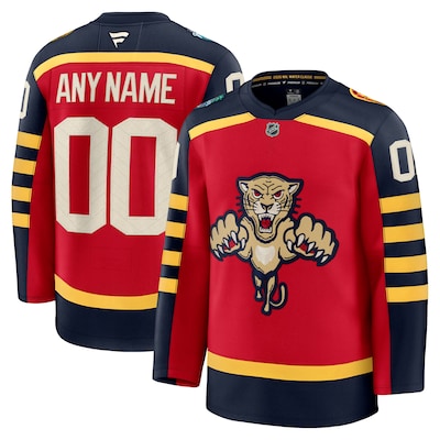 Florida Panthers Custom Stitched Game Jersey