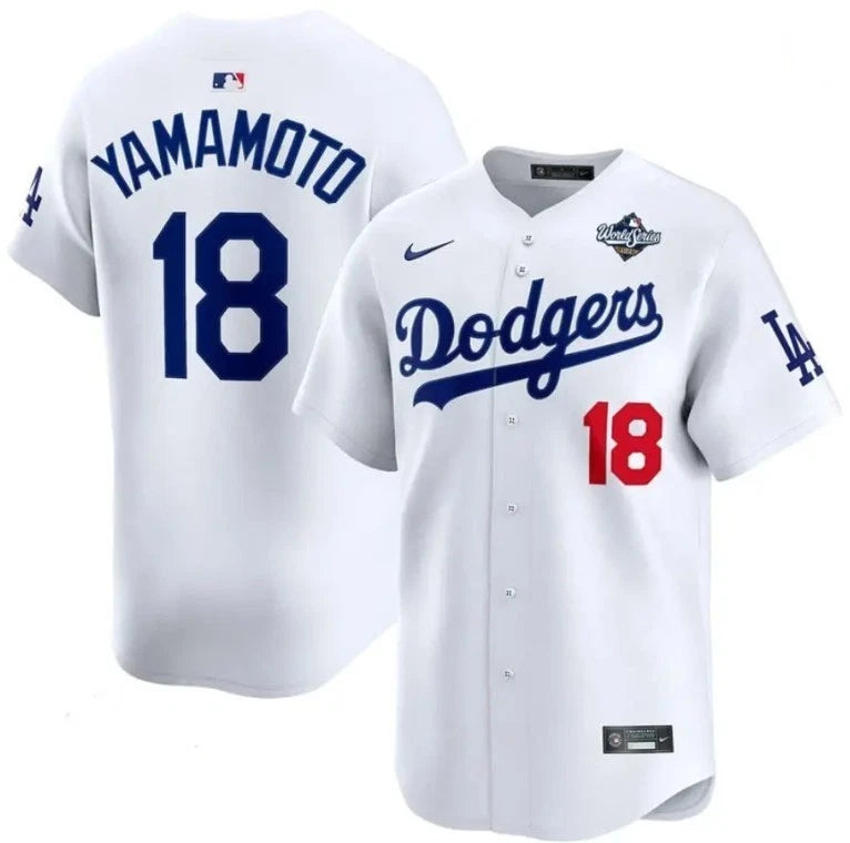 Los Angeles Dodgers Yoshinobu Yamamoto Stitched Game Jersey