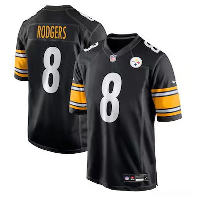 Pittsburg Steelers Arron Rodgers Stitched Game Jersey