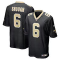New Orleans Saints Tyler Shough Stitched Game Jersey