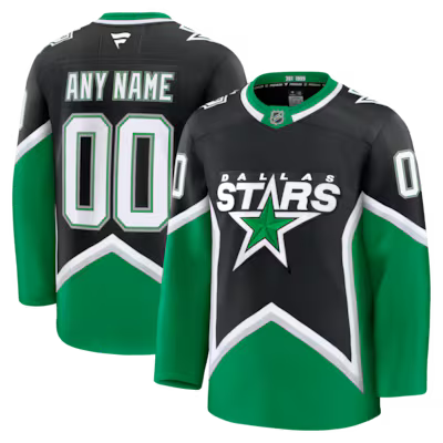 Dallas Star Custom Stitched Game Jersey
