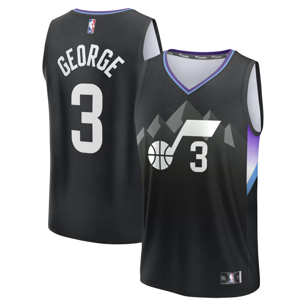Utah Jazz Keyonte George Stitched Game Jersey