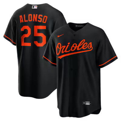 Baltimore Orioles Pete Alonso Stitched Game Jersey