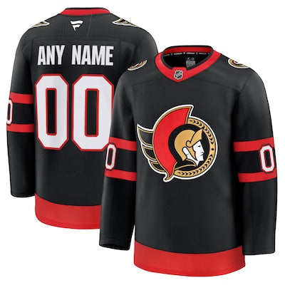 Ottawa Senators Custom Stitched Game Jersey
