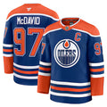 Edmonton Oilers Connor McDavid Stitched Game Jersey