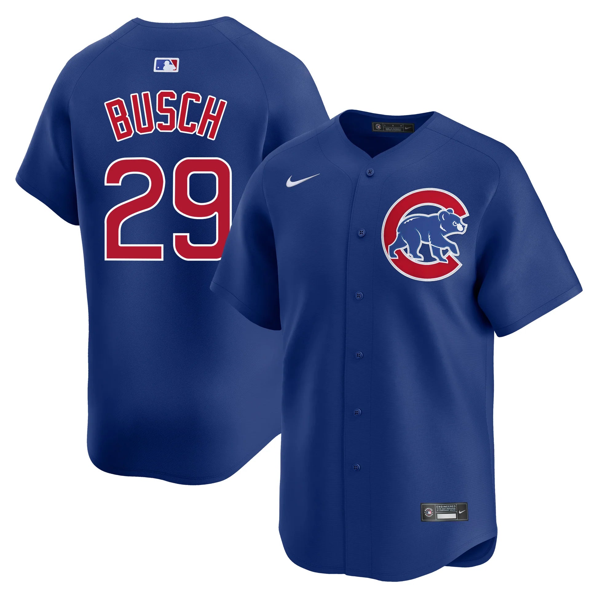 Chicago Cubs Michael Busch Stitched Game Jersey