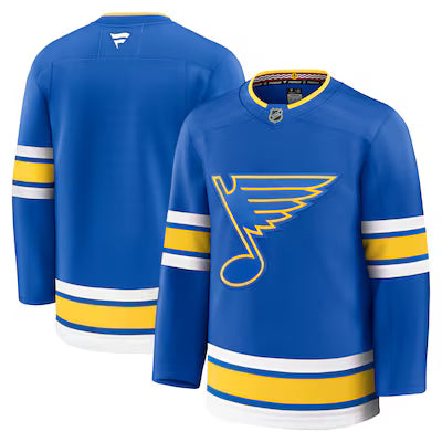 St Louis Blues Stitched Game Jersey