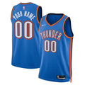 Oklahoma City Thunder Custom Stitched Game Jersey