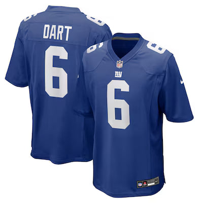 New York Giants Jaxson Dart Stitched Game Jersey