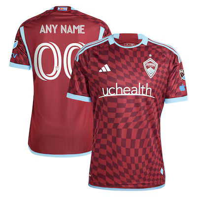 Colorado Rapids Custom 2025 Club Kit Jersey