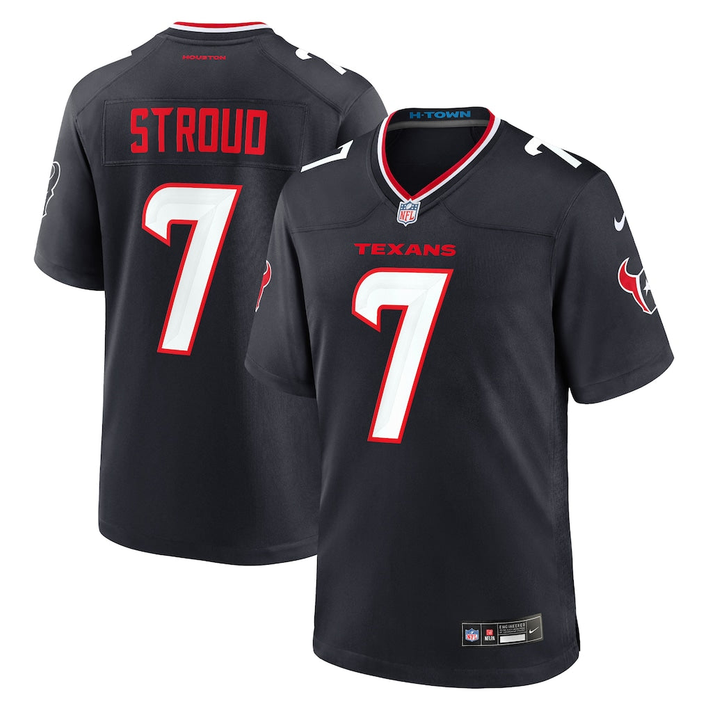 Houston Texans C.J. Stroud Stitched Game Jersey
