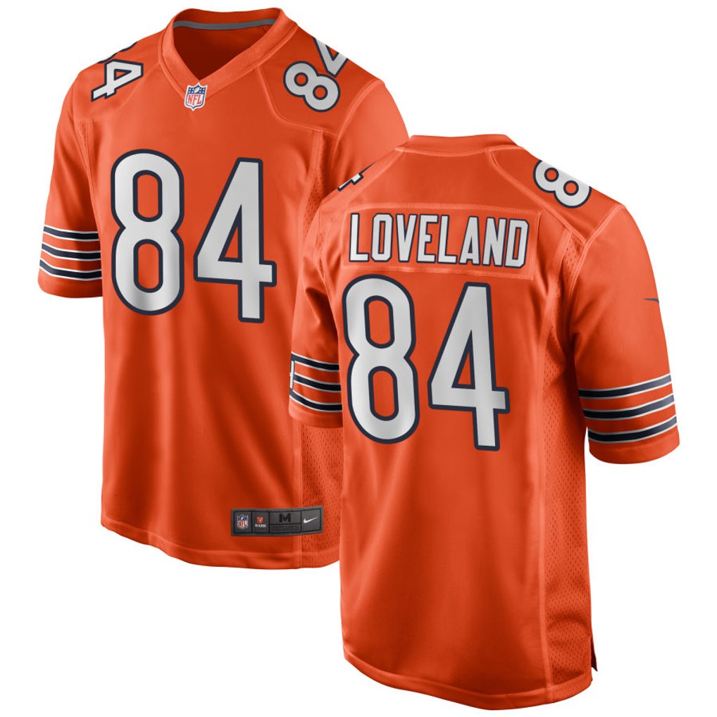 Chicago Bears Colston Loveland Stitched Game Jersey