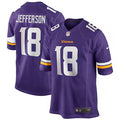 Minnesota Vikings Justin Jefferson Stitched Game Jersey