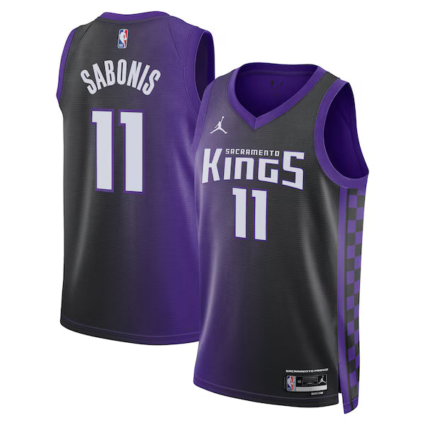 Sacramento Kings Domantas Sabonis Stitched Game Jersey