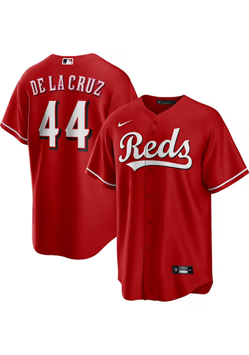 Cincinnati Reds Elly De La Cruz Stitched Game Jersey