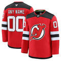 New Jersey Devils Custom Stitched Game Jersey