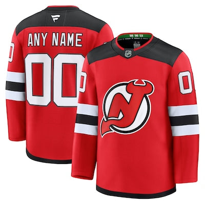 New Jersey Devils Custom Stitched Game Jersey