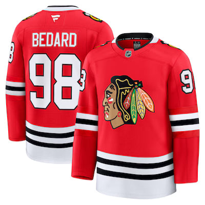 Chicago Blackhawks Connor Bedard Stitched Game Jersey