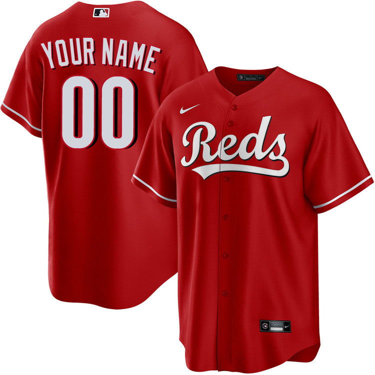 Cincinnati Reds Custom Stitched Game Jersey