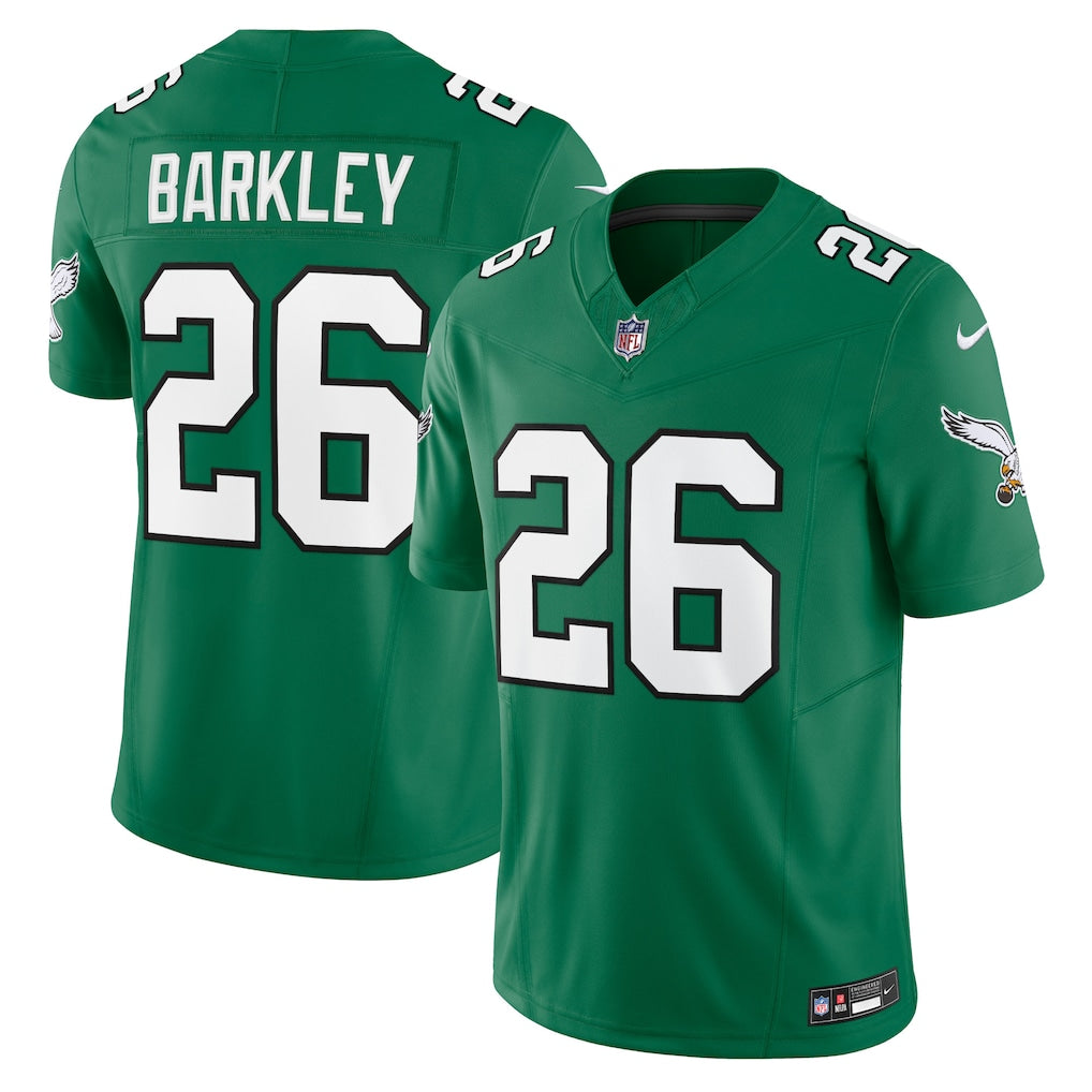 Philadelphia Eagles Saquon Barkley Stitched Game Jersey