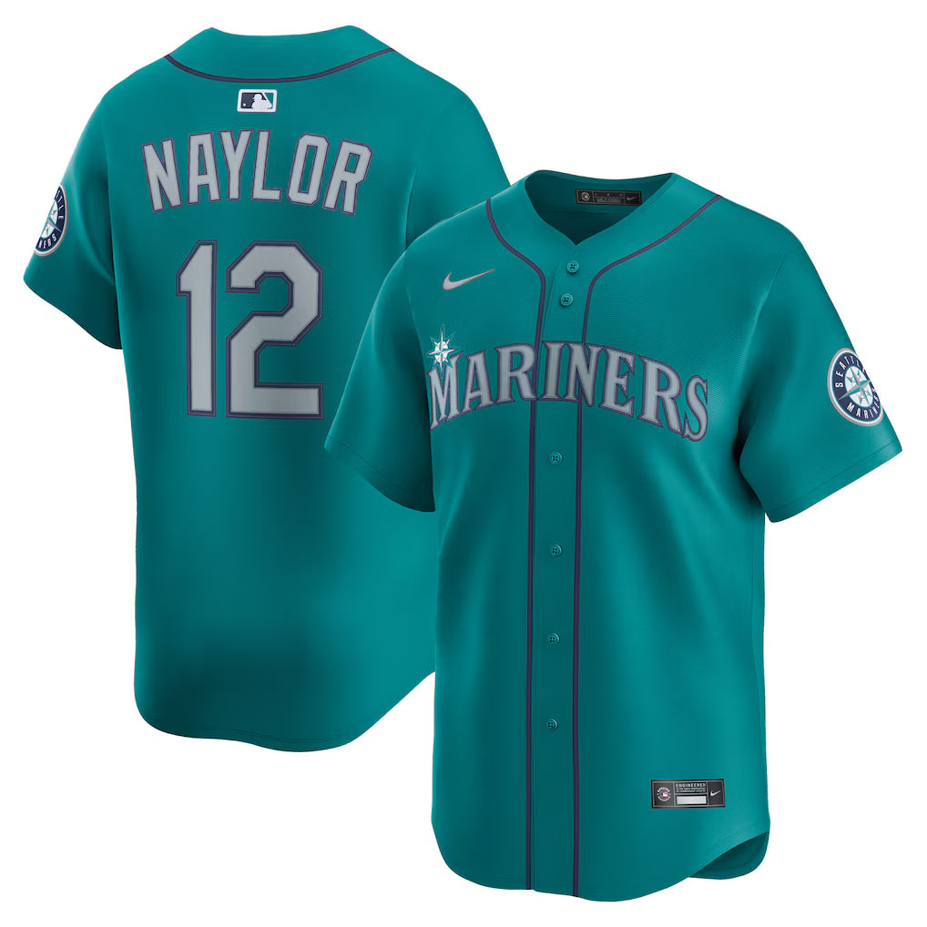 Seattle Mariners Josh Naylor Stitched Game Jersey