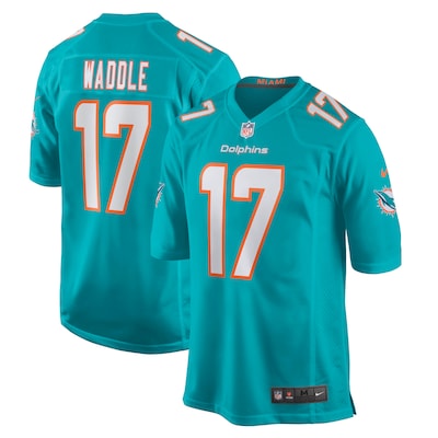 Miami Dolphins Jaylen Waddle 2025 Rivalries Game Jersey
