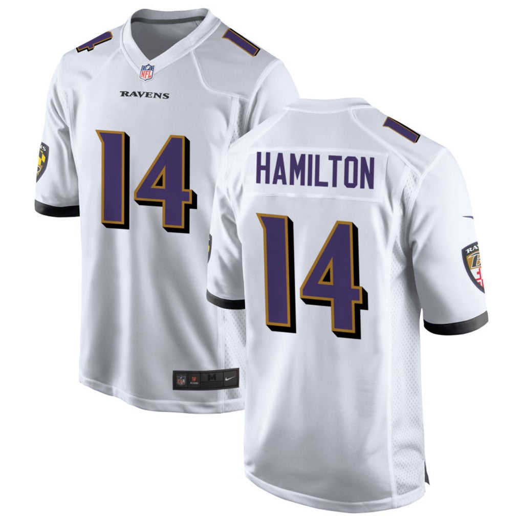 Baltimore Ravens Kyle Hamilton Stitched Game Jersey