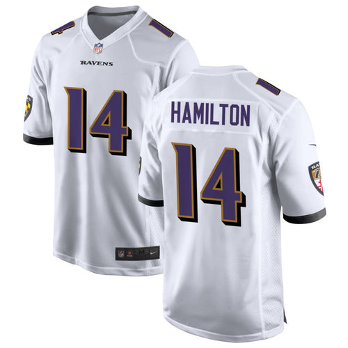Baltimore Ravens Kyle Hamilton Stitched Game Jersey