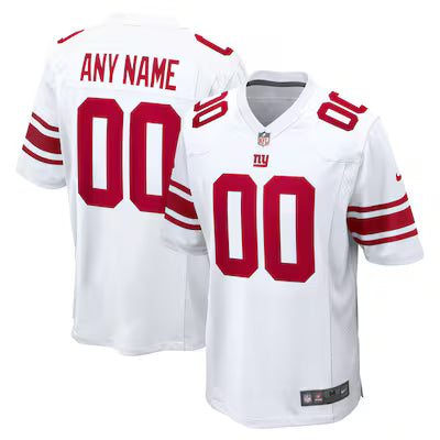 New York Giants Custom Stitched Game Jersey