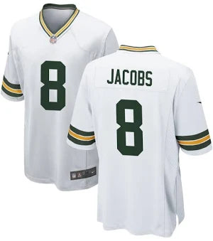 Green Bay Packers Josh Jacobs Stitched Game Jersey