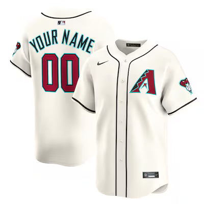 Arizona Diamondbacks Custom Stitched Game Jersey