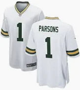 Green Bay Packers Micah Parsons Stitched Game Jersey