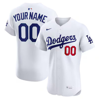 Los Angeles Dodgers Custom Stitched Game Jersey