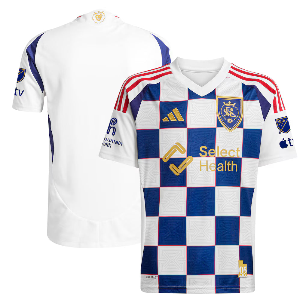 Real Salt Lake White 2025 Club Kit Jersey